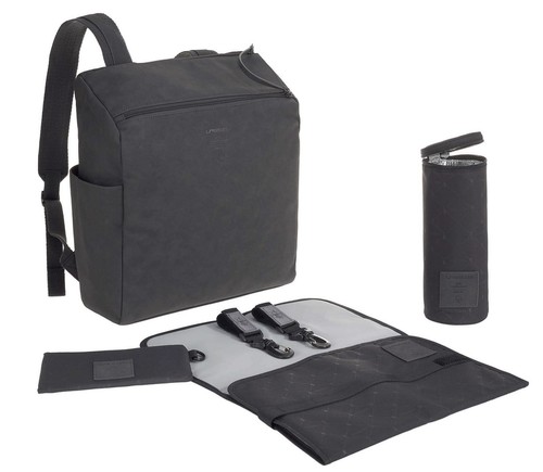 Lässig Tender Backpack Wickeltasche Rucksack Anthracite grau - Bild 1 von 6