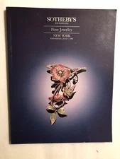 SOTHEBY'S FINE JEWELRY NEW YORK JUNE 1995 + FINAL RESULT SHEETS