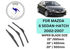 WIPER BLADE FOR MAZDA 6 SEDAN-HATCH 2002-2007 (GG)