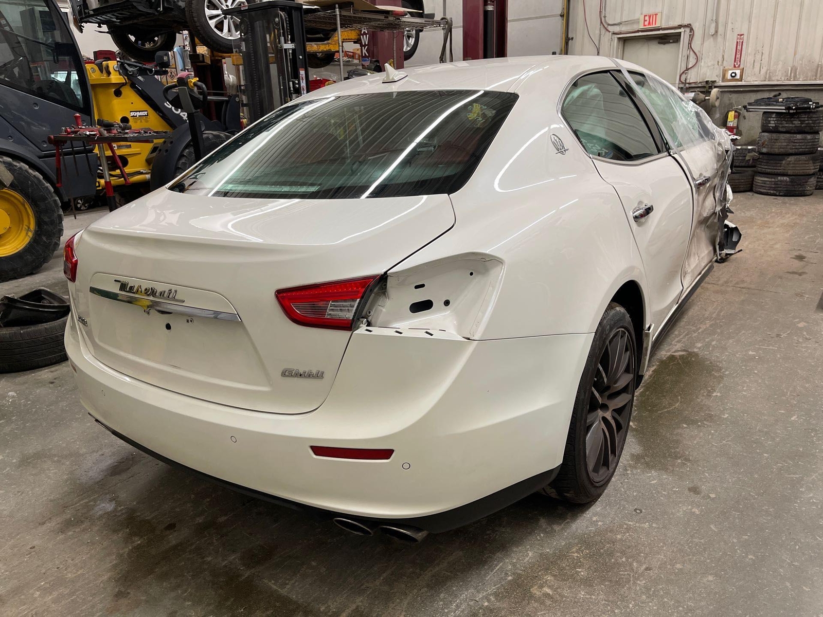 17 MASERATI GHIBLI Rear Door Trim Panel Right