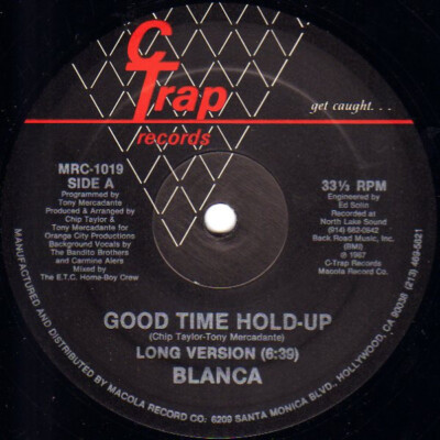 Blanca - Good Time Hold Up (12'', EP) (Near Mint (NM or M-)) 3039451477