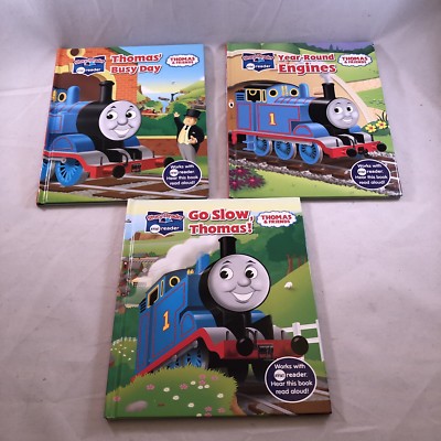 Thomas & Friends Me Reader Lot of 3 Books (books only) Train Engines Go Slow 