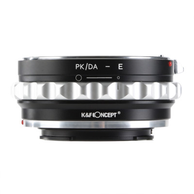 K&F CONCEPT Lens Mount Adapter for Pentax K/M/A/FA/DA Mount to Sony NEX E-Mount