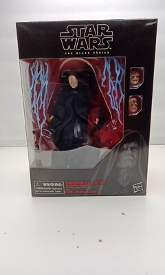 Star Wars The Black Series Emperor Palpatine and Throne Action Figure