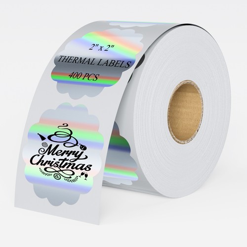 Pegatina autoadhesiva circular/cuadrada de 2 pulgadas para Zebra MUNBYN - Imagen 50 de 70