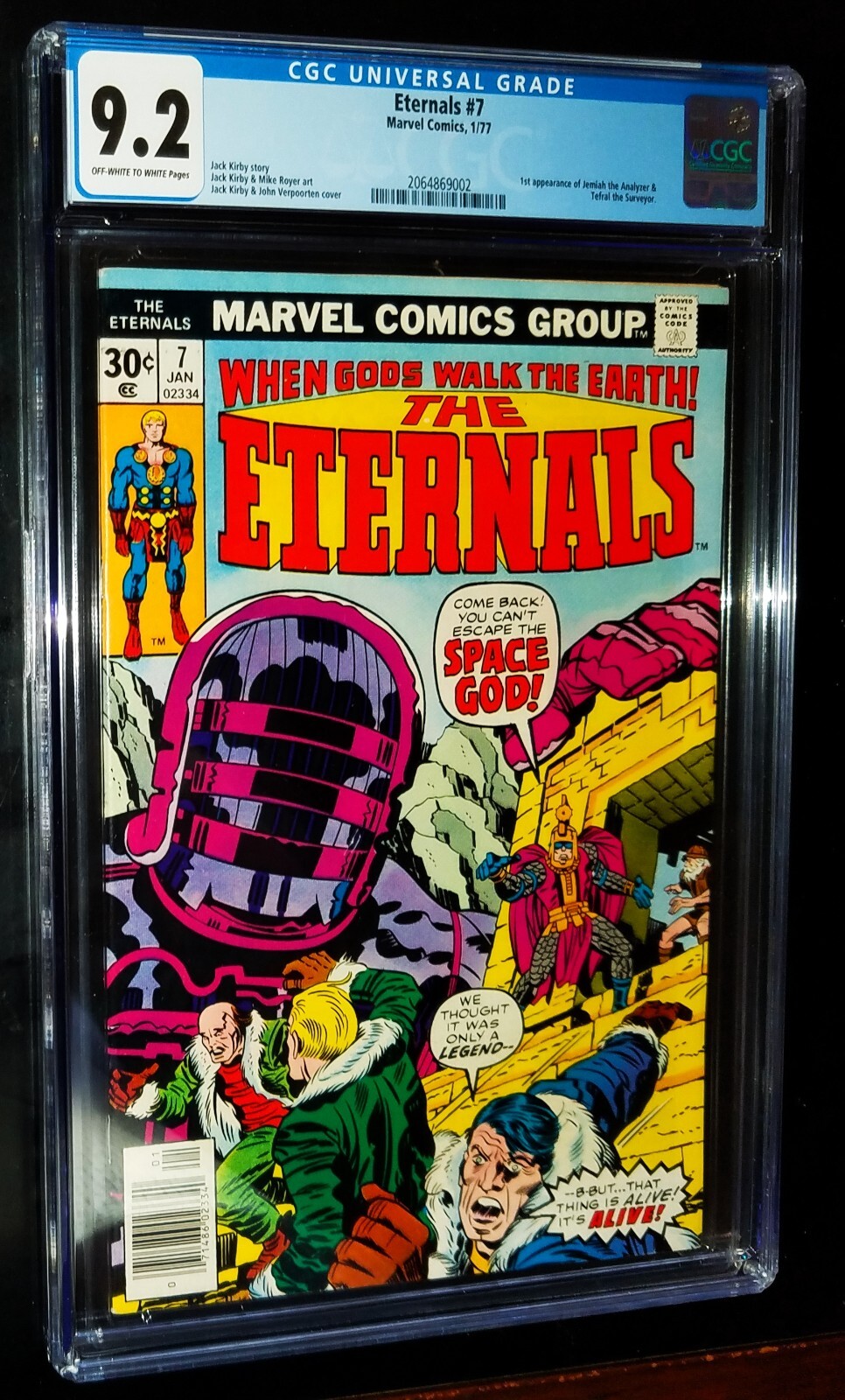 アメコミリーフ Eternals #13 CGC 7.0 アメコミリーフ Eternals #13 CGC 7.0 アメコミリーフ Eternals