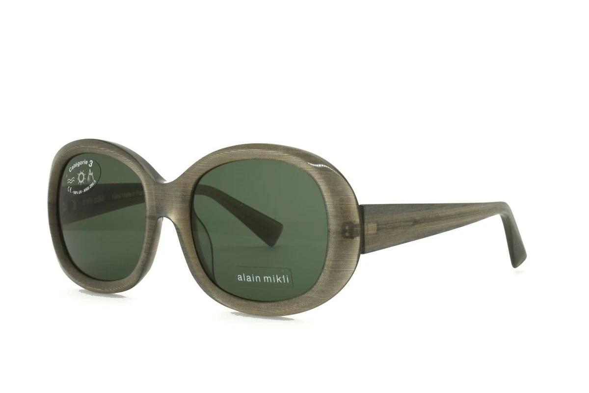 Alain Mikli Brown Oval Sunglasses for Women for sale | eBay display picture 2