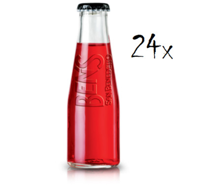 24 San Benedetto Ben's bitter rosso aperitivo 100ml Aperitif ohne Alkohol bitter