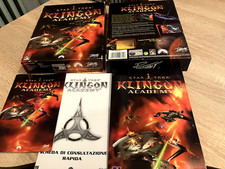 Video Gioco Retro Game Console Pc Computer Star Trek Klingon Academy Big Box Ita