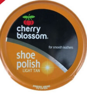 light tan shoe cream