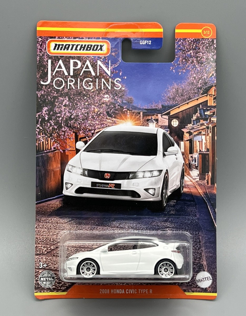 Matchbox Japan Origins 2008 Honda Civic Type R 3/12 Free Shipping