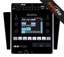 1010 Music Bluebox Skins | Black | Protective Decal | StyleFlip Skins