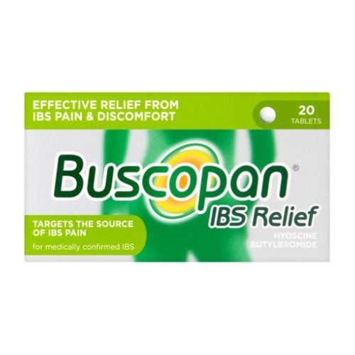 Buscopan IBS Relief 20 Tablets Abdominal Cramps Pain