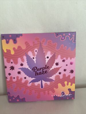 KARA Duo Beauty Purple Haze EYESHADOW Palette 16 Shades New In Box.