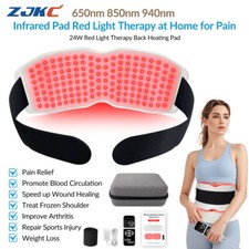 660nm 850nm 940nm Red Infrared Light Therapy Devices Heating Pad for Pain Relief