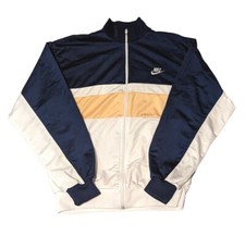 Nike VTG 80s Full Zip Warm Up Track Jacket Multicolor Adult Medium