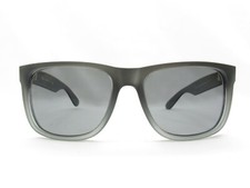 RAY-BAN JUSTIN RB 4165 852/88 GRAY SPORTS WRAP EYEGLASSES FRAME 54-16-145 117558