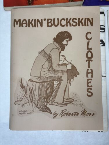 Leatherworking Books Lot of 5- Al Stohlman, Makin' Buckskin, leather projects - Picture 2 of 6