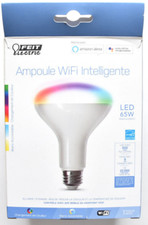Feit Electric Wi-Fi Smart Bulb BR30 Color Changing LED 65W 650 Lumens