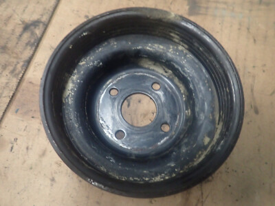 Kubota V3307 CR-T-EF04 Diesel Engine Fan Pulley 1J755-74250 Skid