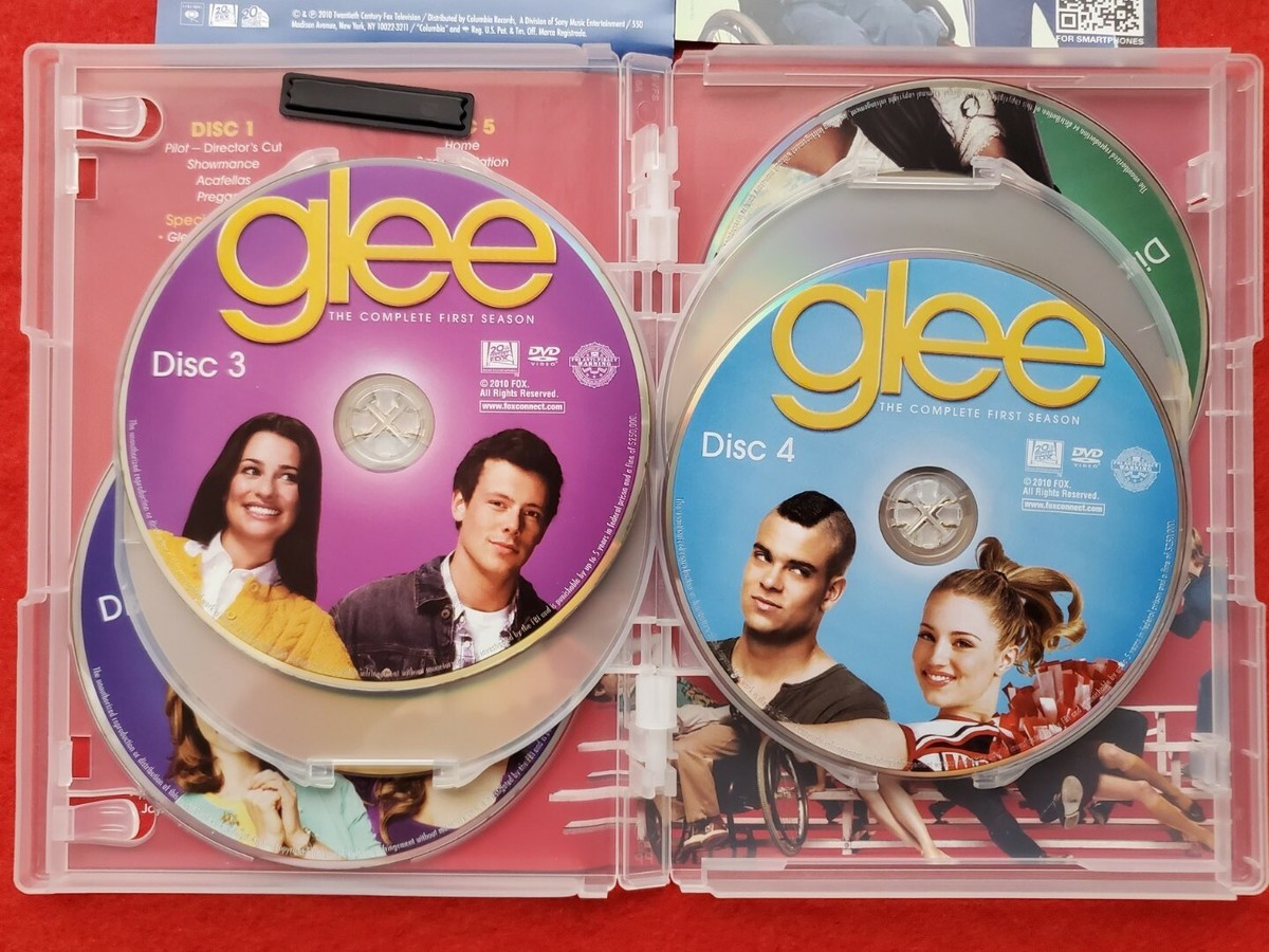 GLEE The Complete First Season 6 Disc Set Best TV Comedy & Musical