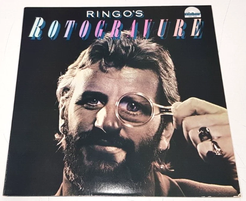 Ringo Starr "Ringo's Rotogravure" 1976 Aust Press EX to Near Mint Vinyl LP - Image 2 of 4