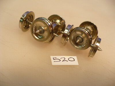 BRASS ON3 Precision 26'' Denver Griffin Wheelsets needle tip #520 pkg.4