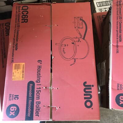 Juno Lighting QC6R W CP6 Pack of (6) - Contractor Select Remodel - Grey