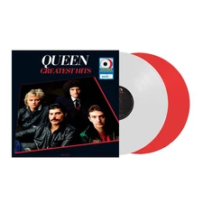 QUEEN GREATEST HITS WHITE & RED VINYL WALMART USA EXCLUSIVE LIMITED 2LP SEALED