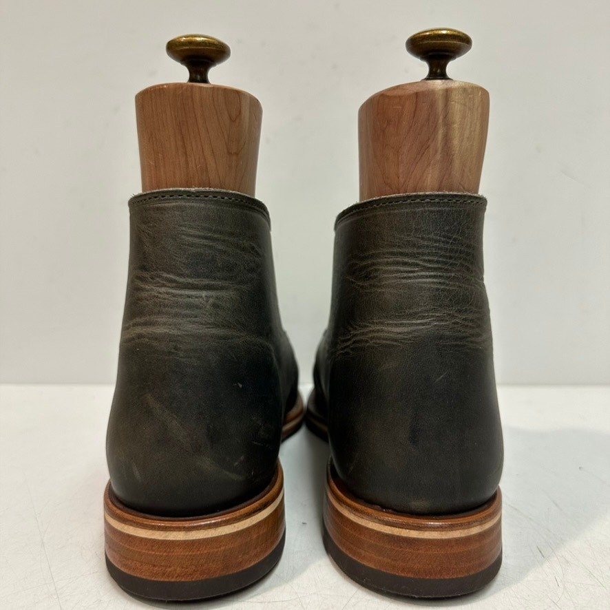NEW HEELS Rancourt & Co. x Helm Hynes Chukka Boot Gray Olive  display picture 2