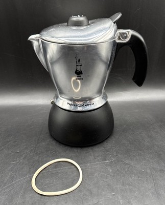 Bialetti Mukka Express Stovetop Cappuccino Maker 2 Cup Espresso Moka Pot