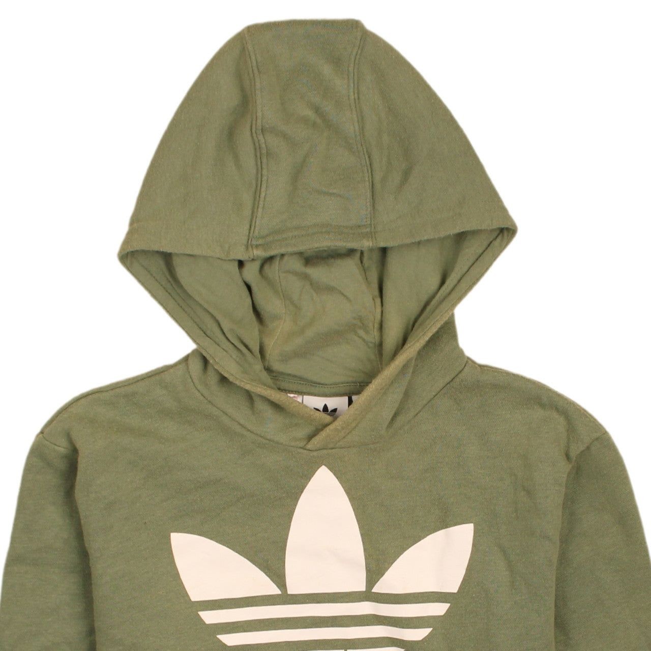 Adidas Green Hoodie Womens L image 3