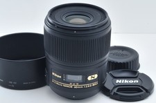 Mint Nikon AF-S NIKKOR 60mm f/2.8G ED Micro Wide Angle Lens w/ Hood From Japan