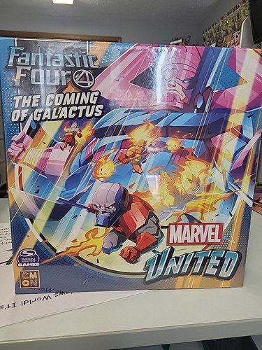 NEU Marvel United Multiverse Fantastic Four the Coming of Galactus Kickstarter