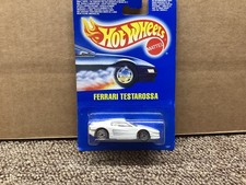 vintage hot wheels  1990  #1897   FERRARI TESTAROSSA  ( international car )