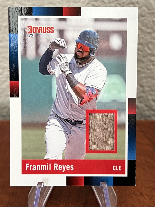 2022 Panini Donruss - Retro 1988 Materials Franmil Reyes #R88M-FR (MEM)