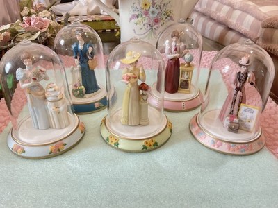 5 Mrs P.F.E. Albee Miniature Avon President's Club  Vintage Porcelain