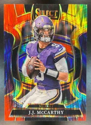 2000年 スーパー耐久 ColleCa JFB Collection カード 2025 Panini Select J.J. McCarthy Tie-Dye Prizm Shock /25 #63