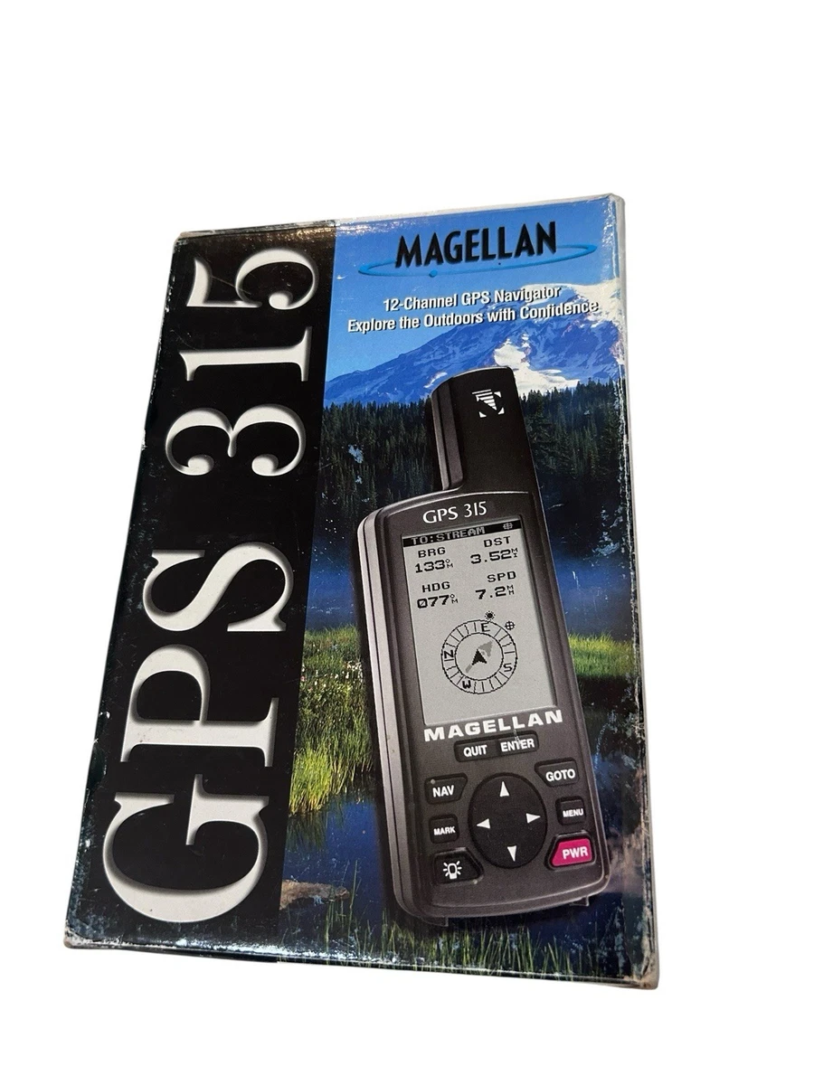 Magellan GPS 315 Navigation Portable Pour Bateau, Pêche, Chasse, Randonnée