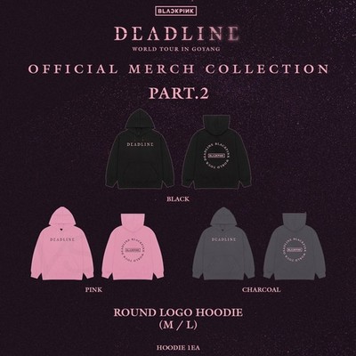 BLACKPINK deadline ソウルコン ロゴ クロップ Tシャツ M BLACKPINK ソウルコン DEADLINE TOUR CROP TEE M - メルカリ