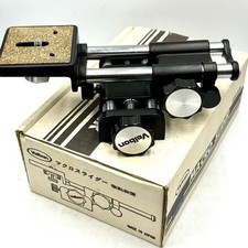 VELBON MACRO SLIDER TRIPOD HEAD RAIL FOR CAMERA MACRO PHOTOGRAPHY NIB