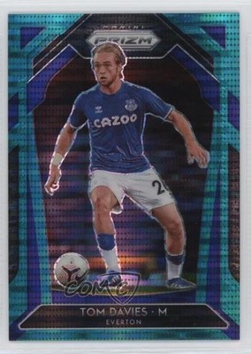 2020-21 Panini Prizm Premier League Breakaway Teal 42/49 Tom Davies #114 0c6