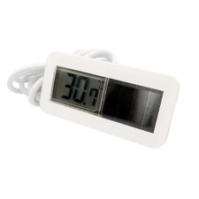 Waterproof Solar Digital Thermometer with Probe for Refrigerator 50C to 70C