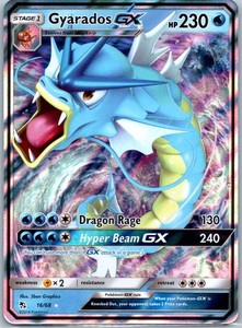 Gyarados GX 16/68 Hidden Fates Holo
