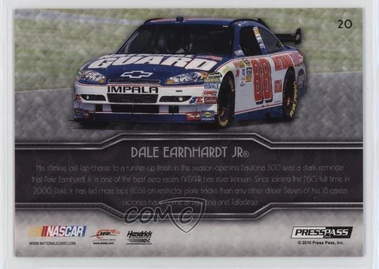 2010 Press Pass Showcase /499 Dale Earnhardt Jr #20 HOF - Image 2 of 2