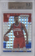 2013 Prizm Red White & Blue Mosaic Michael Carter-Williams BGS 9.5 GEM MINT 1l7