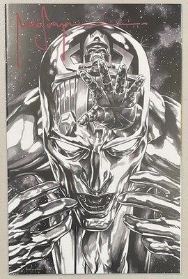DEATH OF THE SILVER SURFER #1 SDCC Virgin Ltd. 500 MICO SUAYAN Signed COA NM
