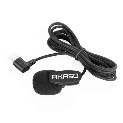 AKASO External Microphone Brave 7/ Brave 8/ Brave 6 Plus Action Camera Only (...