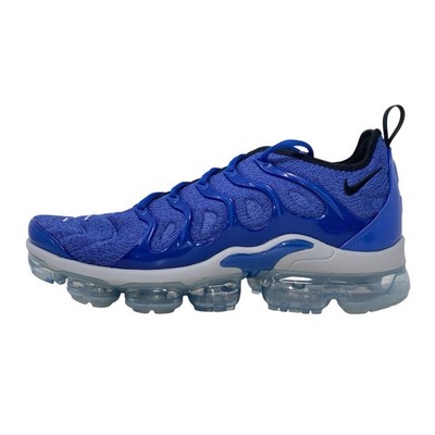 Nike Air Vapormax Plus Wolf Gray Royal Blue Sneakers, Size 11 BNIB 924453-404