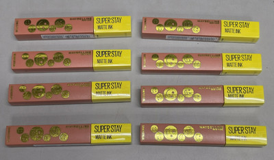 8X Maybelline Super Stay Matte Ink Liquid Lip Color, Meditator 430 - 8 LIP COLOR